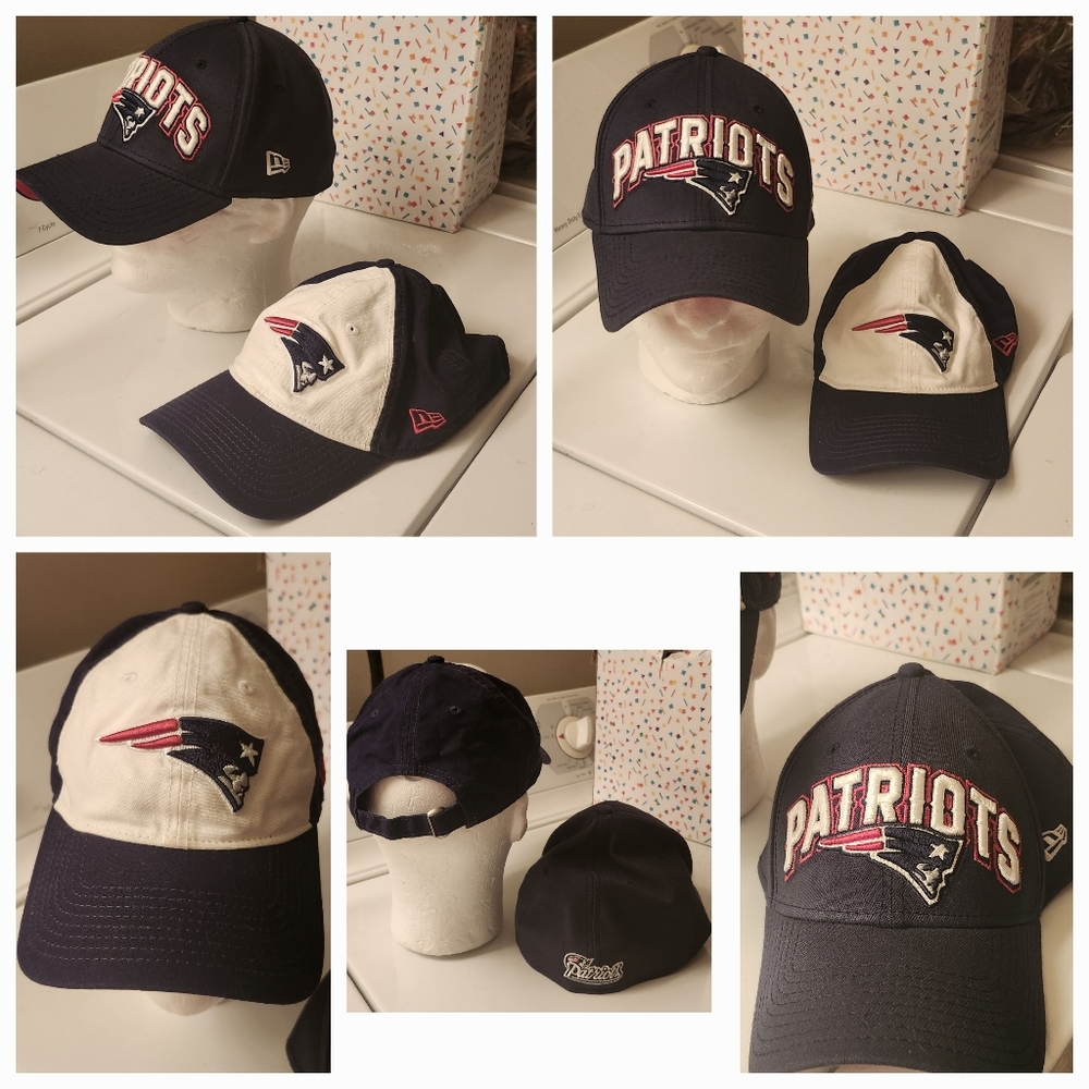 2 -NEW ERA NEW ENGLAND PATRIOT'S HAT'S. $12